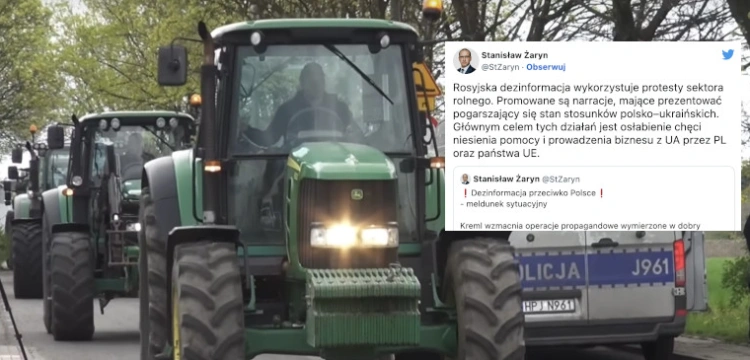 Kremlowskie trolle uderzają w Polskę. Tym razem pretekstem jest sytuacja w rolnictwie