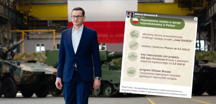 Premier: Inwestujemy w polski przemysł obronny!