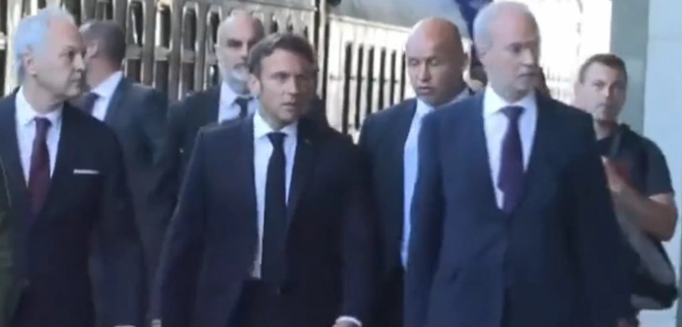 Macron w Kijowie: Przed nami trudne tygodnie