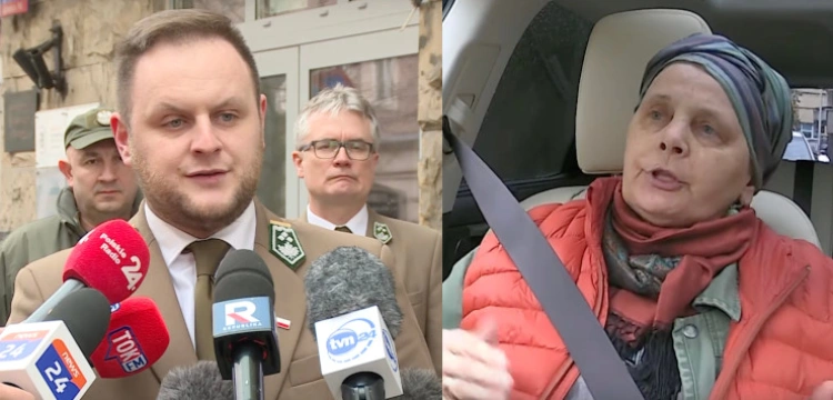 Skandaliczne insynuacje Ochojskiej. Leśnicy protestują przed siedzibą PO