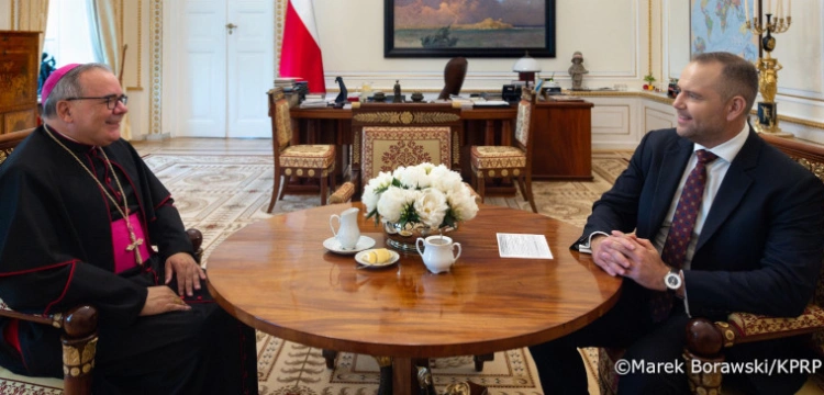 Przygotowania do wizyty papieża w Polsce. Prezydent przyjął nuncjusza apostolskiego