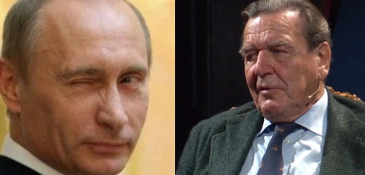 Spotkanie przyjaciół. Schroeder zdradził, czego żąda Putin
