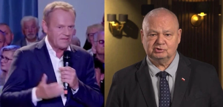 Glapiński: Tusk realizuje scenariusz niemiecki - obalić rząd i wejść do strefy euro