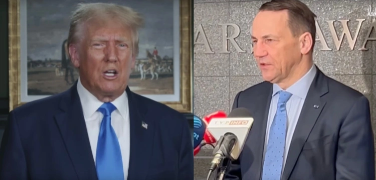 Sikorski uderza w Trumpa