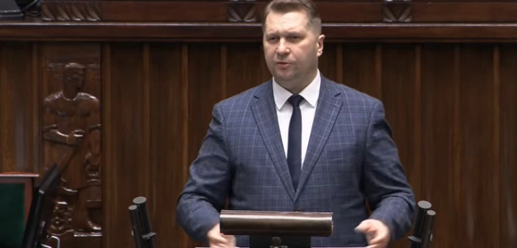 Prof. Czarnek ostro o opozycji: Ściek to wypływa z ich wypowiedzi