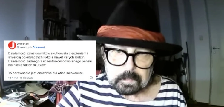 Chciał uderzyć w „symetrystów”, obraził ofiary Holokaustu. Skandaliczny wpis Hołdysa