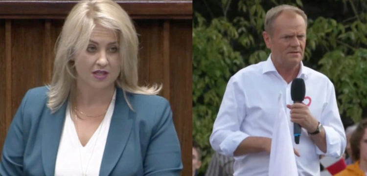 Wściekły atak opozycji na Katarzynę Sójkę. Kandydatka na szefa MZ celnie odpowiada Tuskowi