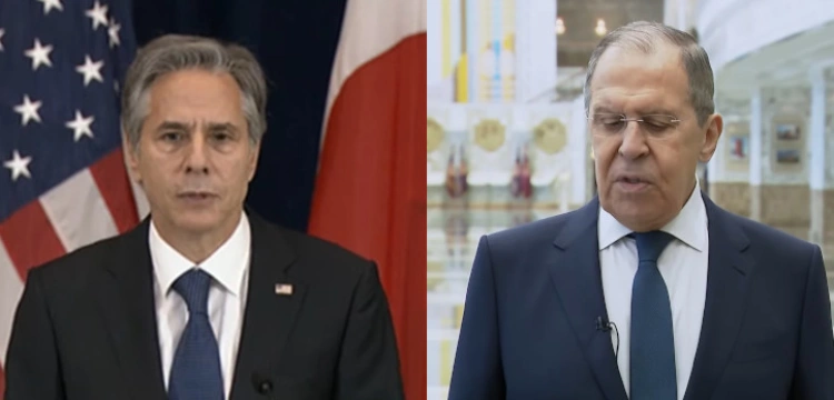 Pierwsza taka rozmowa od początku wojny. Co Blinken powiedział Ławrowowi?