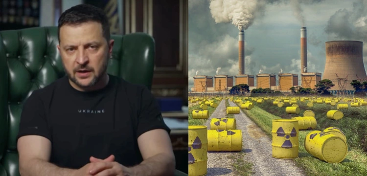 Wołodymyr Zełenski alarmuje: Rosja chce wysadzić elektrownię jądrową