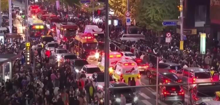 Tragedia podczas Halloween w Seulu. Co najmniej 151 osób nie żyje. Nowe informacje [Wideo]