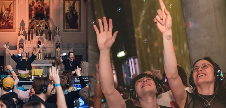 Taniec między grobami. Proboszcz z Polski otwiera kościół na „silent disco”