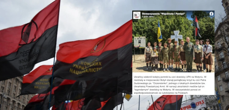 Ukraińcy idą jeszcze dalej! W miejscu Zbrodni Wołyńskiej upamiętniono… dowódcę UPA