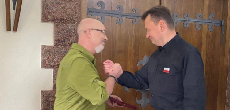 Wicepremier Błaszczak w Kijowie: Wolna Ukraina oznacza wolną Polskę