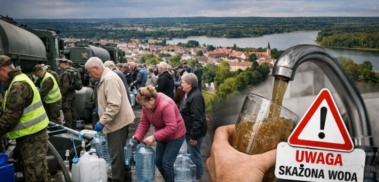 Kryzys wodny na Mazurach. Tysiące mieszkańców bez dostępu do wody, zamknięte szkoły