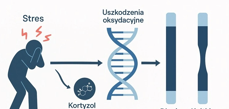 Stres dociera aż do DNA. Jak emocje przyspieszają starzenie komórek i co możemy z tym zrobić