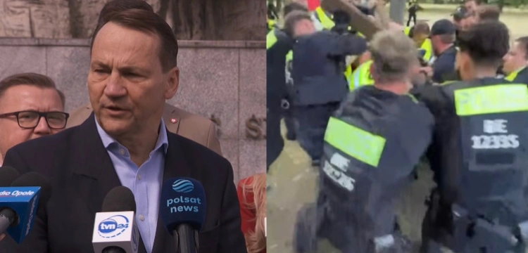 Jakie to żenujące! Tak Sikorski skomentował wydarzenia w Berlinie