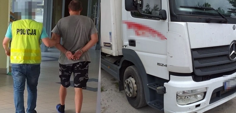 Cela plus! Śmiertelnie potrącił motorowerzystę i uciekł z miejsca wypadku. Jest już w rękach policji