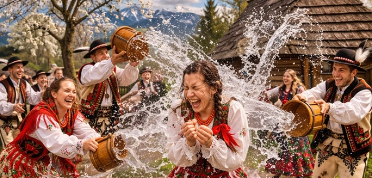 Dlaczego w Poniedziałek Wielkanocny oblewamy się wodą?