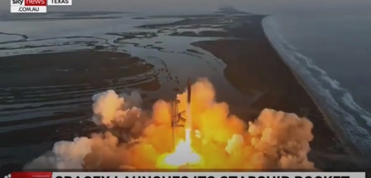 Eksplozja przy kolejnej próbie lotu statku kosmicznego SpaceX [Wideo]