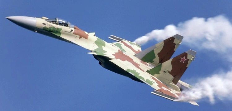 Brytyjski MON: Rosyjski Su-35S zestrzelony przez własną obronę przeciwlotniczą