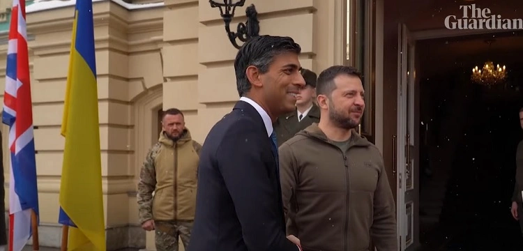 Wielka Brytania ogłasza ogromną pomoc militarną i humanitarną dla Ukrainy [Wideo]