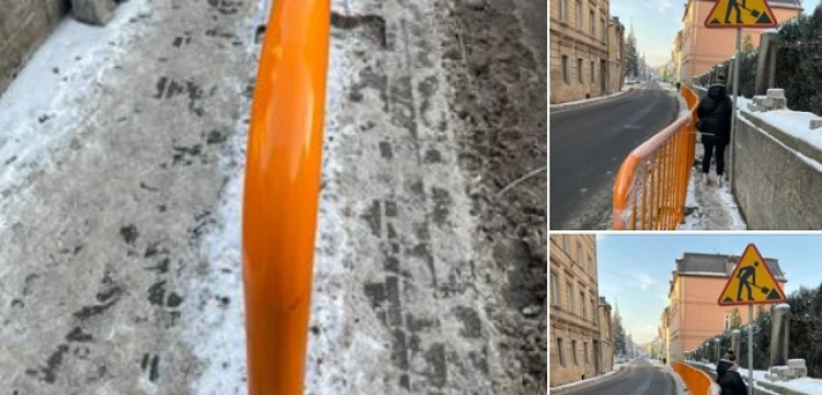 Chodnik na pół metra z barierkami, czyli jak marnowane są pieniądze podatników [Zdjęcia]