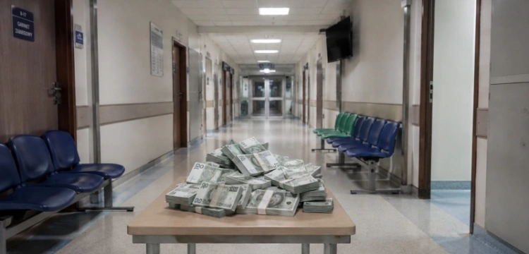 Kacprzyk zwrócił szpitalowi pół miliona, a ten... odesłał mu pieniądze