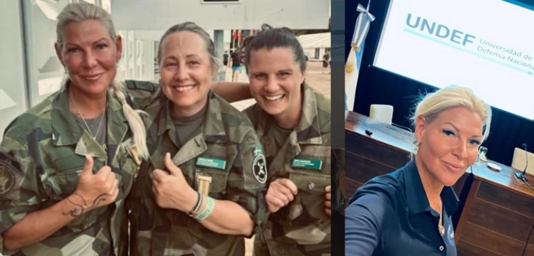 Z sali obrad na linię ognia. Była posłanka Szwecji walczy na Ukrainie