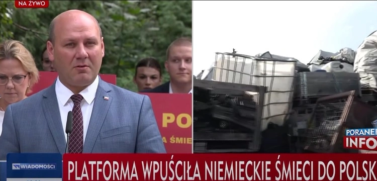 Niemcy zaskarżone przez Polskę do KE wz. z nielegalnymi transportami odpadów [Wideo]