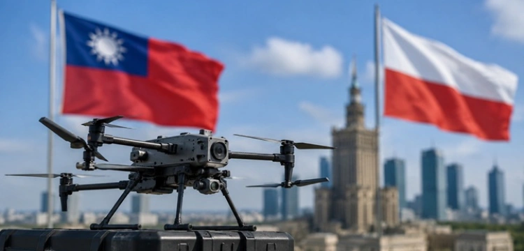Tajwan stawia na Polskę. Chodzi o fabrykę dronów