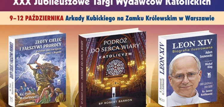 Książki z autografami, bogata oferta i ceny, które zaskoczą… Biały Kruk na XXX Jubileuszowych Targach Wydawców Katolickich!