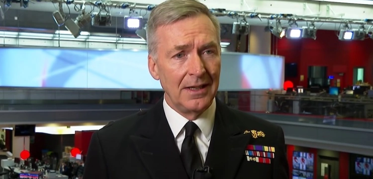 Brytyjski admirał: Putin przegrywa we wszystkich celach strategiczno-wojskowych