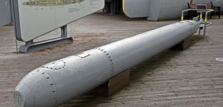 W Zatoce Puckiej odnaleziono torpedę. Była widocza na powierzchni wody