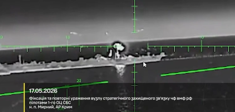 Rosyjski okręt trafiony na Morzu Kaspijskim – 1000 km od linii frontu [Wideo]