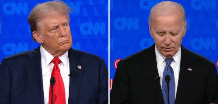 Odbyła się debata Trump-Biden. Amerykanie nie wątpią, kto ją wygrał