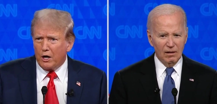 Światowe media komentują pierwszą debatę Biden - Trump