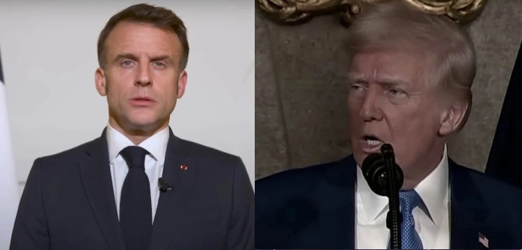 Trump odpowiada na rzekomą odmowę Macrona. Chce nałożyć potężne cła