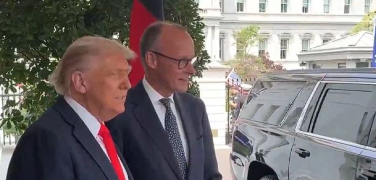 Trump spotkał się z Merzem. Padły ważne słowa o obecności wojsk USA