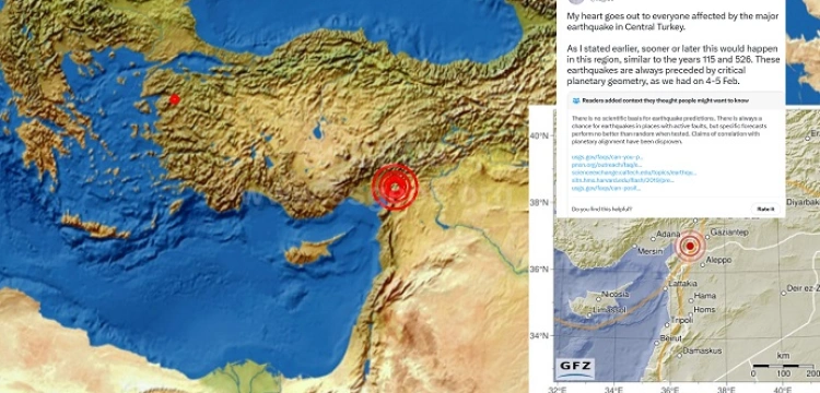 Holenderski naukowiec przewidział trzęsienie ziemi w Turcji 3 dni wcześniej?