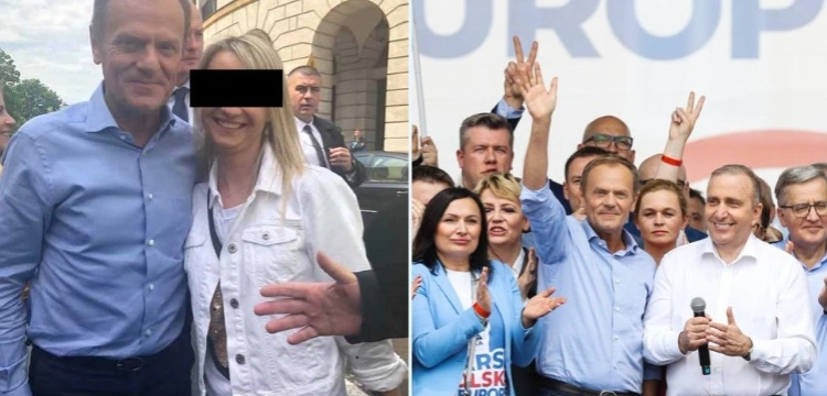 „Zdjęcie, którego miało nie być”. Burza po ujawnieniu fotografii Tuska z Kamilą L.