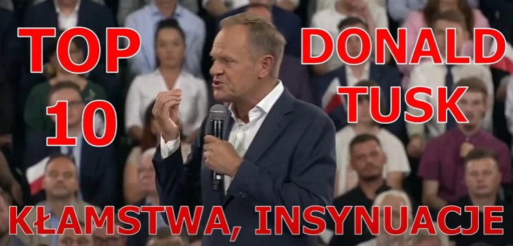 Schreiber prezentuje „10 kłamstw i manipulacji Donalda Tuska” tylko z Radomia [Wideo]