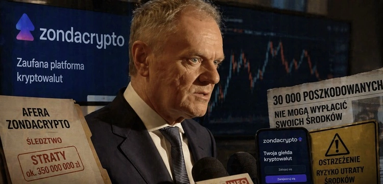 Tusk z prywatnym aktem oskarżenia wz. z Zondacrypto