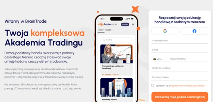 BrainTrade: miejsce, w którym uczysz się tradingu w mądry sposób [Materiał promocyjny]