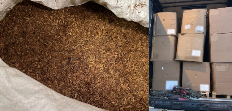 Ponad 14 ton „lewego” tytoniu przejęte na autostradzie A1