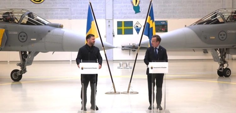 Szwecja otwiera Ukrainie drogę do Gripenów