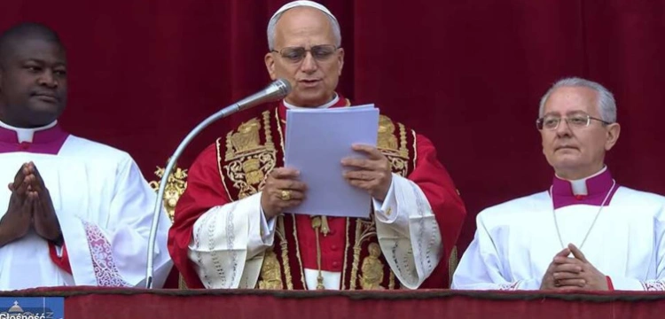 Urbi et Orbi. Leon XIV: niech na Ukrainie ucichnie huk broni