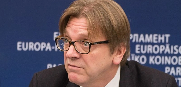 Kuźmiuk: Jaskrawy dowód na prorosyjską postawę Verhofstadta