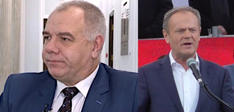 Sasin o PO: Jeśliby przejęli władzę, puściliby nas w skarpetkach