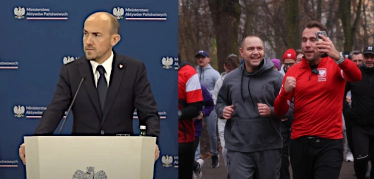 Myślał, myślał i wymyślił! Budce nie spodobał się… dres Nawrockiego