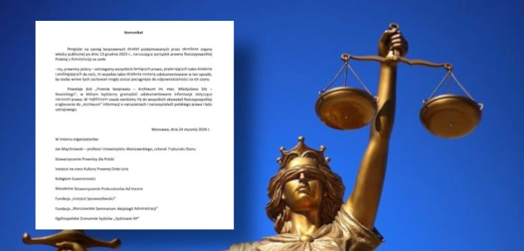 „Przeciw bezprawiu”. Archiwum będzie dokumentować łamanie prawa przez koalicję 13 grudnia